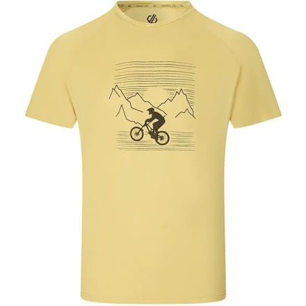 Dare2B Heren Tech II T-shirt met korte mouwen en grafische print