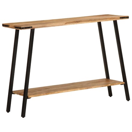 vidaXL - Wandtafel - 110x30x75 - cm - massief - mangohout