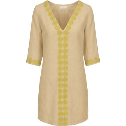 Korte linnen jurk voor vrouwen Haris Cotton