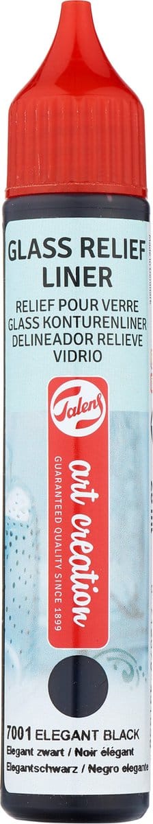Talens Art Creation Glass Liner 28 ml 7001 Elegant Zwart