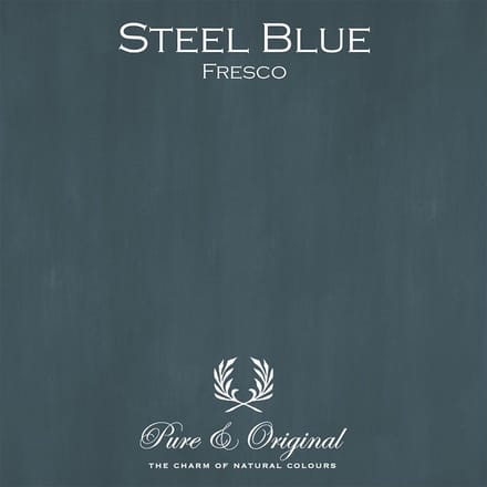 Pure & Original Fresco Kalkverf Steel Blue 5 L