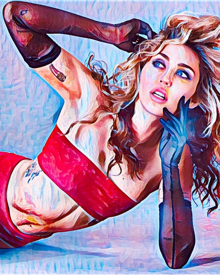 Miley Cyrus 1 - Poster - 40 x 50 cm