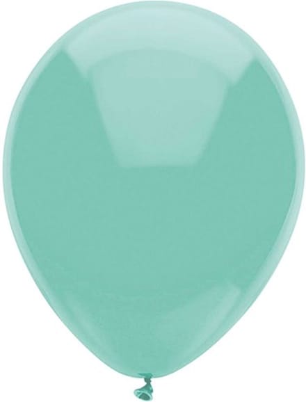 Haza - Ballonnen - mintgroen - verjaardag/feest - 100x stuks - 29 cm