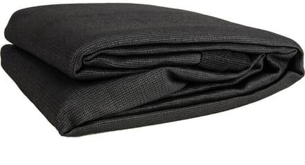 Balkondoek 90 cm hoog x 500 cm Carbon Black