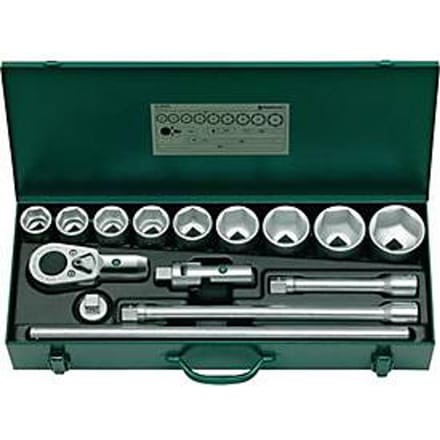 Steeksleutelset 55/9/6N 15-pcs.3/4 inch SW 32-60mm Z.36 6KT