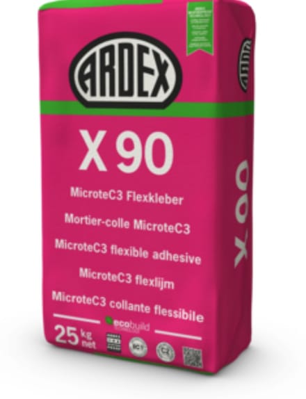 Ardex X90 Microtec Grootformaat Tegellijm 25 kg