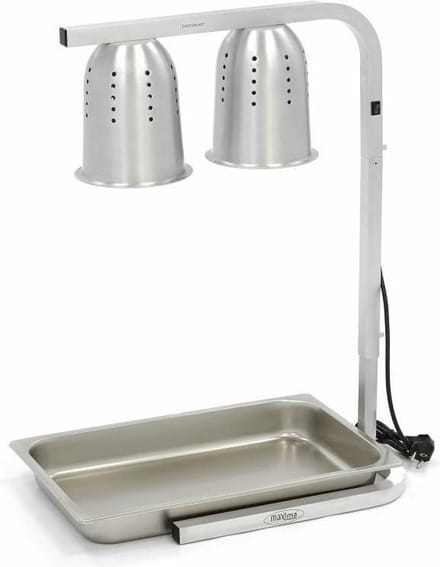 Warmtebrug - 2 Lampen - incl. Lampen en 1x 1/1 GN-Bak