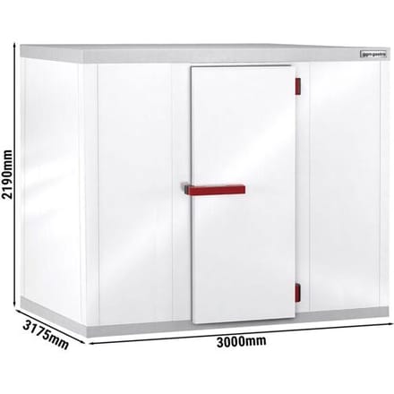 GGM Gastro Tiefkühlzelle - 3000x3170 - 16,24m³ Wit