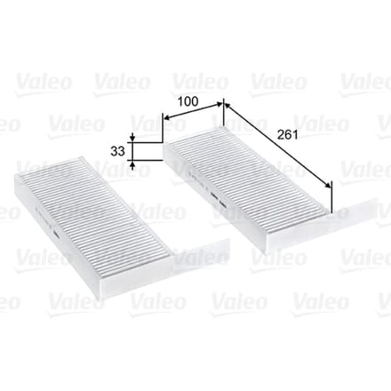 Cabinefilter VALEO ESSENTIAL VALEO 715808