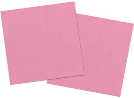 Folat - Servetten - Baby Roze - 33 x 33 cm (20 stuks)