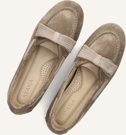 AYANA Ay3000 Mocassins Dames - Instappers - Taupe - Maat 38