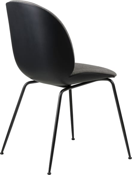 Gubi Beetle Dining Chair Stoelbekleding vooraan Conic Base - Remix3 Kvadrat 152