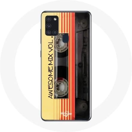 Coque - Maniacase - Samsung Galaxy A21S - Cassette Rétro Breaking Bad - Souple - Protection Chocs