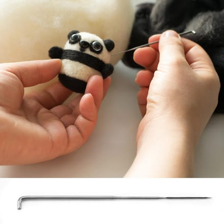 100 stuks handgemaakte wolviltnaaldensets handgemaakte gereedschapsaccessoires Thick needle