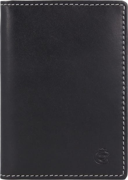 Esquire Dallas Kredietkaart etui RFID-bescherming Leer 7.5 cm - 10 Sleuven - schwarz