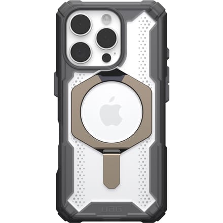 UAG Plasma XTE Backcover MagSafe voor de Apple iPhone 16 Pro - Ash / Titanium