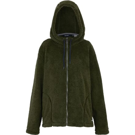 Orielle fluffy isolerend fleece vest met capuchon voor dames