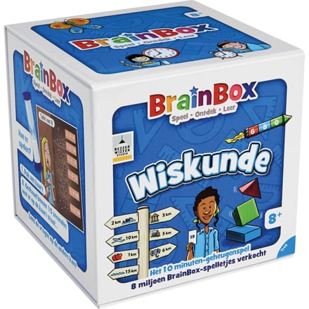 BrainBox Wiskunde - Bordspel