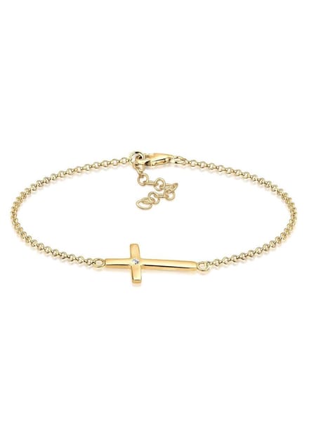Elli - Armband - Dames Kruis met Kristallen in 925 Sterling Zilver - Dames