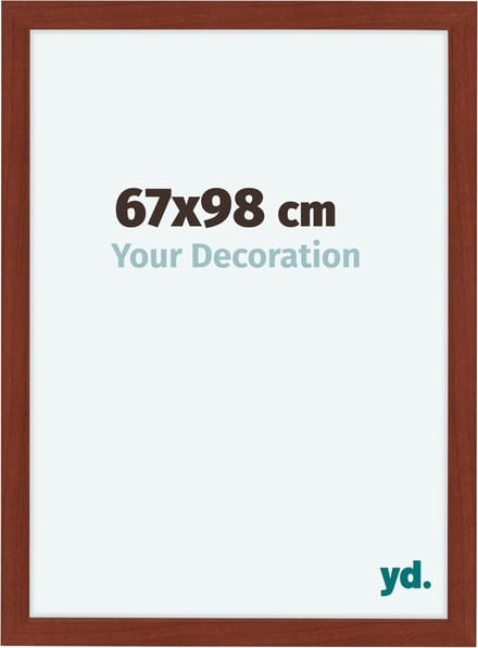 Your Decoration - Fotolijst 67x98 cm - MDF - Kersen - Como