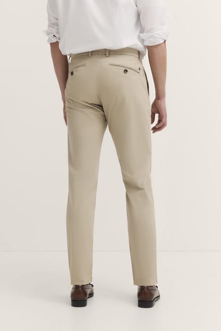 Bugatti Herren Chino met stretchfunctie