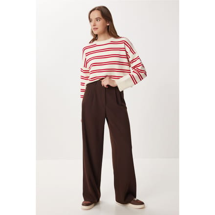 Hoge Taille Wijde Pantalon