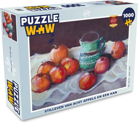 Puzzel Appels - Rood - Groen - Legpuzzel - Puzzel 1000 stukjes volwassenen
