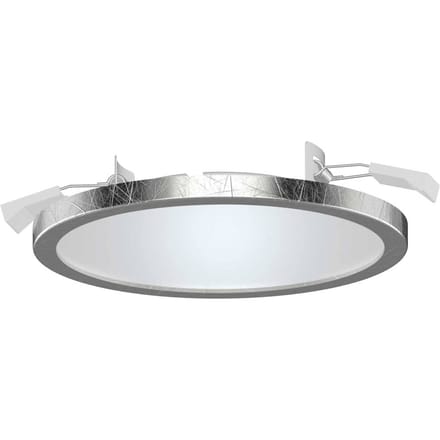 Lightme LED inbouwspot Aqua Pur Ø14,7cm zilver