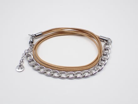 Colure® wikkelarmband jasseron robuust gourmet bruin