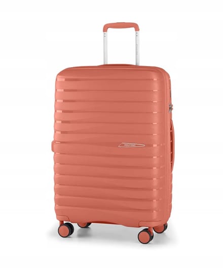 Puccini Mauritius Middelgrote Koffer 60L - Stevig Polypropyleen, TSA Slot
