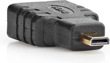 Goobay HDMI-adapter, HDMI micro-connector (type D) > HDMI-bus (type A)