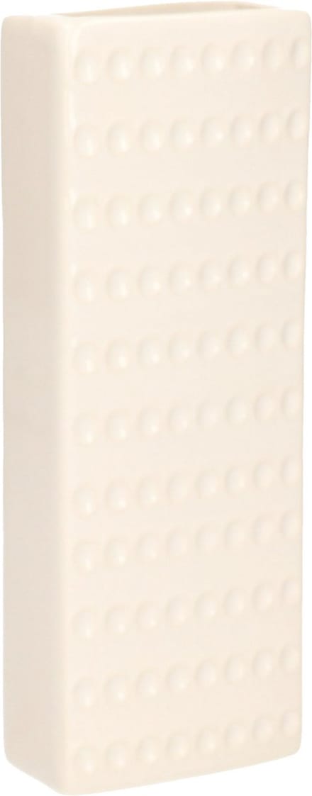 Gerimport Waterverdamper - keramiek - 400 ml - radiatorbak - wit - 7,4 x 18,6 cm