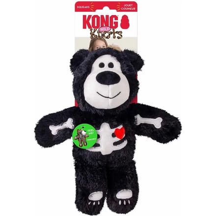 Pluche voor honden Kong Halloween Wild Knots Skeleton Bear