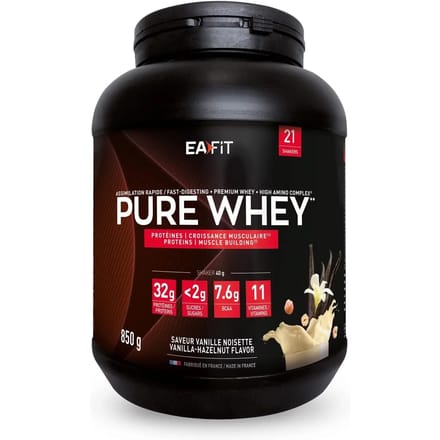 Eiwit EA Fit Pure Whey Vanille Noisette