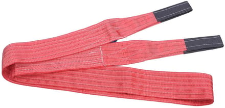 Hijsband - Tilband - Zware Lasten Hefen - Versterkte Gesp - 5 Ton 4 Meter - Blauw