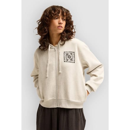 Billabong Always Looking Sweatshirt Met Rits Grijs M Vrouw
