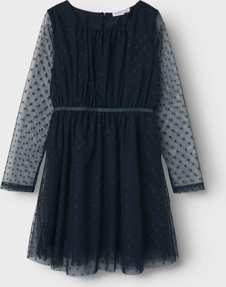 NAME IT - NKFVABOS LS DRESS NOOS - Meisjes - Jurken