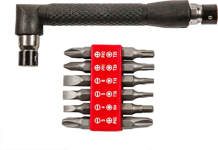 Grupa Topex - Schroefbit Set - 13-delig - Met Houder