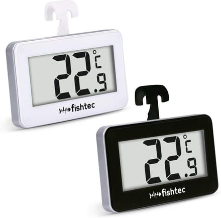 Temperatuurmeters Set - Koelkast Vriezer - Temperatuur Bewaken - Dubbele Kleuren - 2 Stuks - Zwart Wit