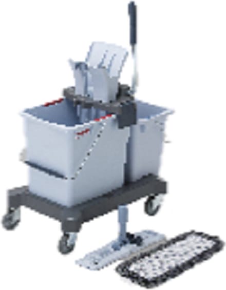 Vileda UltraSpeed Pro rolemmer Starterkit Double Bucket - 2 emmers 25+8 liter met pers