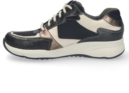 Durea 6295 Sneaker Zwart/Beige H