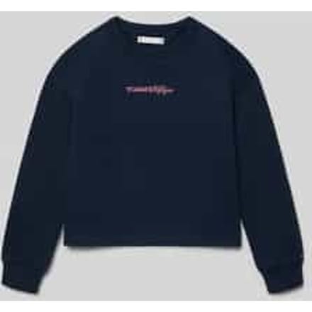 regular fit sweatshirt van katoenmix