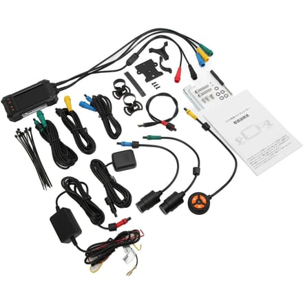 Enregistreur de conduite de moto Double objectif 150 degrés Grand angle Étanche IP67 WIFI avec module GPS