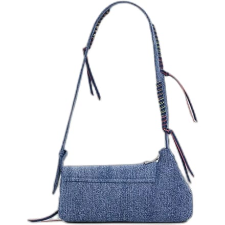 Desigual schoudertas Torio Denim Shoulder Bag Denim Raw Lichtblauw
