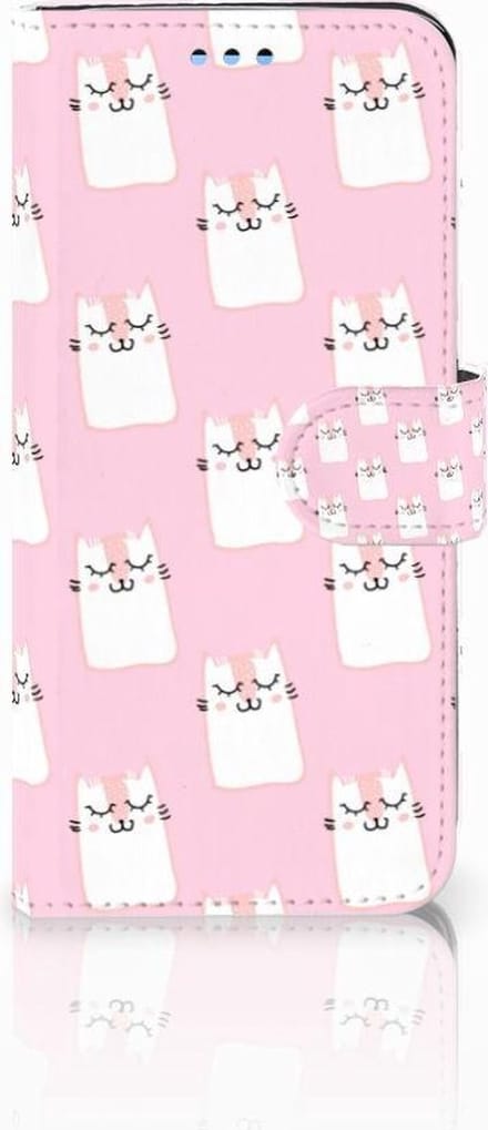 Samsung Galaxy S9 Telefoonhoesje met Pasjes Sleeping Cats