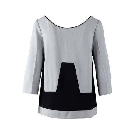 Prada Color Block Top - jaren '10