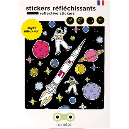 Reflecterende stickers Rainette Space
