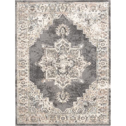 Binnen- en buitenkleed Torino grijs  60x100 cm