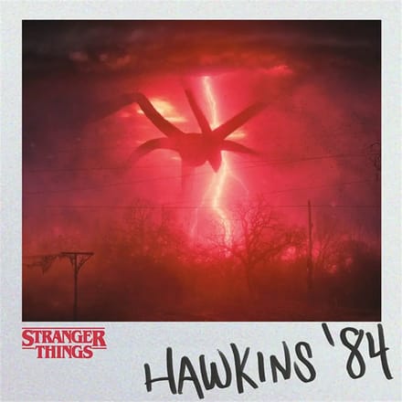 Canvas poster Pyramid Stranger Things - Hawkins 84