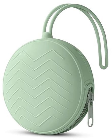 Fopspeenbox Siliconen - Opbergdoos Houder - Baby Spullen - Waterdicht & Gemakkelijk - 117 cm - Groen